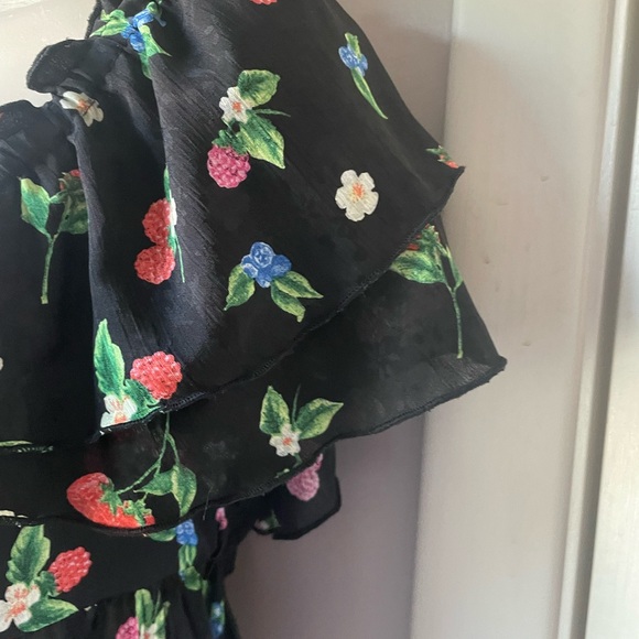 Zara Floral Crop Top Size‎ Small - Picture 3 of 4